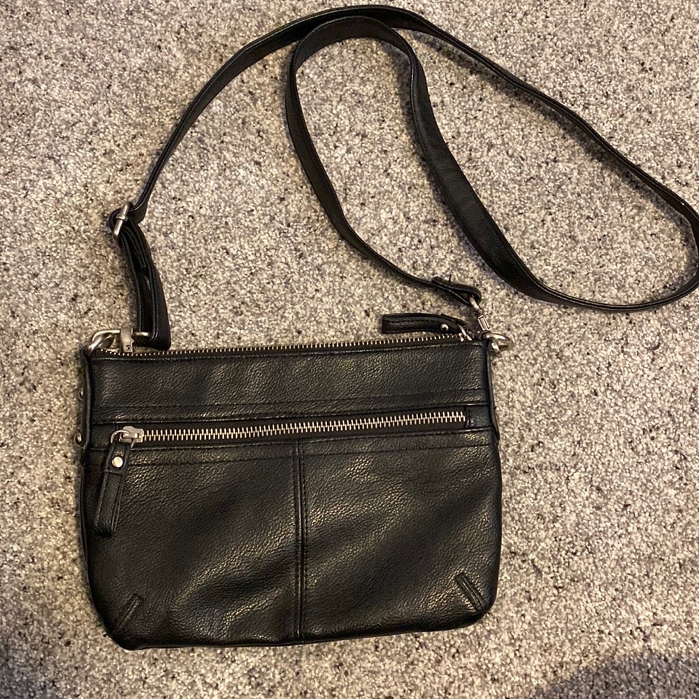 Small black cross body purse